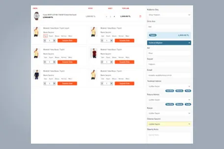 Hızlı Sipariş Modülü